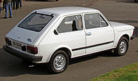 1982 Fiat 147 GLS, rear view (Europa front)