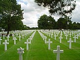 American Cemetery, where the film's opening and closing scenes are set