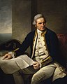 Retrato do capitão James Cook, por Nathaniel Dance-Holland