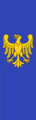 Vertical version of the state flag.