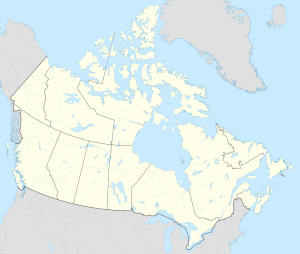 Whitehorse na zemljovidu Kanade