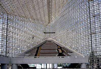Interior of the Crystal Cathedral