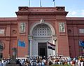 Museu Egípcio (1900), obra do arquiteto francês Marcel Dourgnon, Cairo, Egito