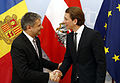 Image 27Foreign Minister of Andorra Gilbert Saboya meeting Austrian foreign minister Sebastian Kurz at the Committee of Ministers of the Council of Europe in 2014 (from Andorra)