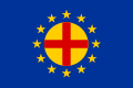 Die huidige vlag van die Paneuropese Unie