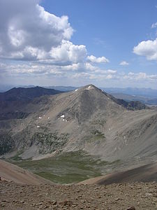View of Mount Democrat.