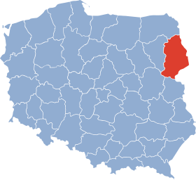 Localisation de Voïvodie de Konin