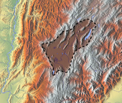 Bogotá Formation is located in the Bogotá savanna