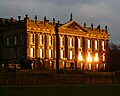Chatsworth House como Pemberley em filme de 2005.