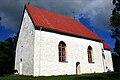 Rootslaste u 1400. aastal rajatud Vormsi (Ormsö, Hullo küla) kirik, foto 2011
