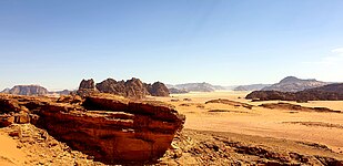 Wadi Rum rock formation