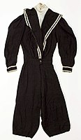 Bathing suit, 1890–1895