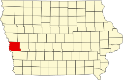 Koartn vo Harrison County innahoib vo Iowa