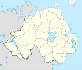 voir sur la carte d’Irlande du Nord