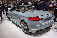 Audi TT roadster facelift