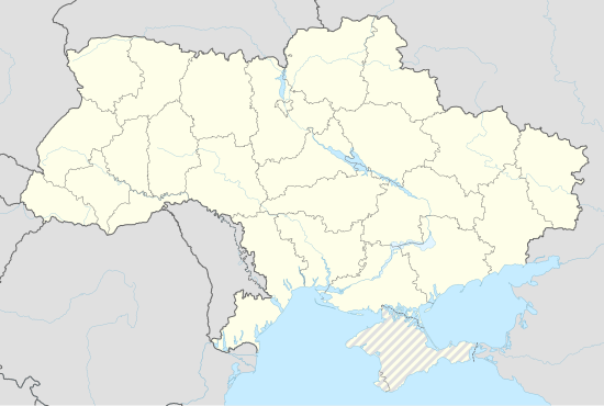 Carte des aéroports en Ukraine