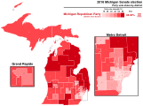 Support for Republican Party candidates by district