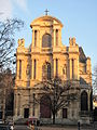 Image 22The Church of St-Gervais-et-St-Protais, the first Paris church with a façade in the new Baroque style (1616–20) (from Baroque architecture)