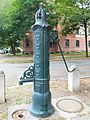 Hand pump in Leipzig, Germany