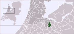Poziția localității Hilversum