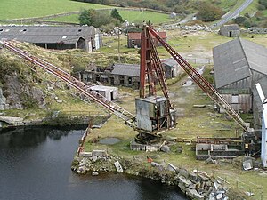 The decaying renmants of lost industry, Dartmoor, Devon, England (2005)