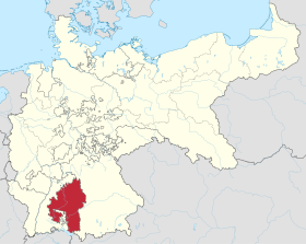Localização de Württemberg