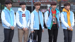 TXT maaliskuussa 2019 Vasemmalta oikealle: Soobin, Huening Kai, Beomgyu, Yeonjun ja Taehyun