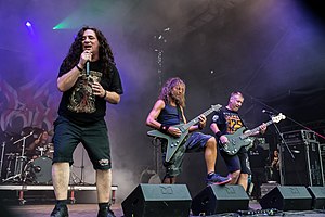 Tankard performing at With Full Force 2018