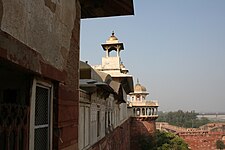 Fuerte rojo. Vista exterior