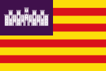 Banner o the Balearic Islands