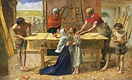 John Everett Millais (1854–1860) Christ In The House Of His Parents