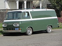 1965–1967 Ford Econoline Super Van (extended-length); aftermarket wheels