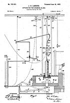 old diagram of a machine from a patent