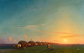Phong cảnh với những người di dân (1856)