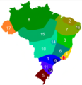 Dialectos del portugués brasileño.