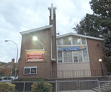Photo of a church building