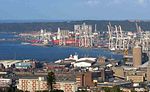 Der Hafen von Durban ist ein Umschlagsplatz für das gesamte südliche Afrika