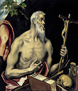 San Jerónimo, El Greco, circa 1605.