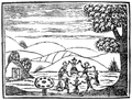 Image 13Woodcut of a fairy-circle from a 17th-century chapbook (from Chapbook)