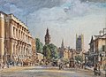 Image 32Whitehall by Francis Dodd (1920) displaying the Palace of Westminster (from Culture of England)