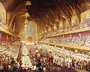 9 Ibirori byo kwimika George IV muri salle ya Westminster (1821)