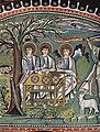Mosaico del Coro a San Vitale a Ravenna, ca. 475