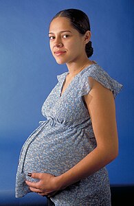 Těhotná žena