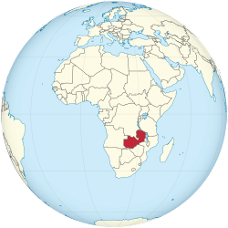 Zambiya haritadaki konumu
