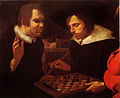 Image 23Karel van Mander, 1600 (attributed to), Les joueurs d'échecs (from Chess in the arts)