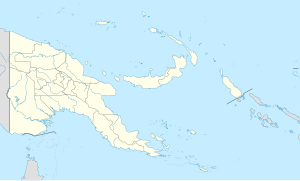 ゴロカの位置（パプアニューギニア内）