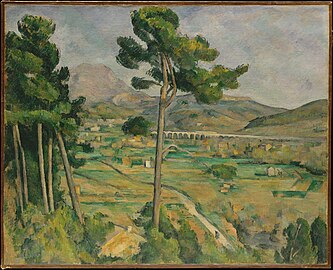 «Սենտ Վիկտուար լեռը» - 1882-1885 (65,5 × 81,7ամ),