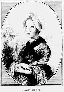 Portrait of Clara Reeve, c. 1770