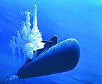 Подводные лодки проекта 667БДРМ «Кальмар». Операция «Бегемот» — Залповый выстрел всеми 16 баллистическими ядерными ракетами по намеченной цели.