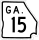 State Route 15 Connector marker